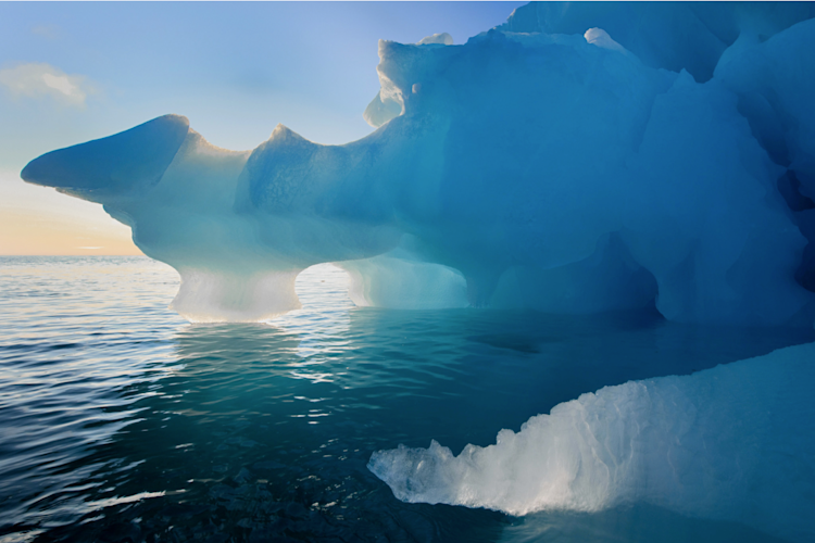 Arctic glaciers