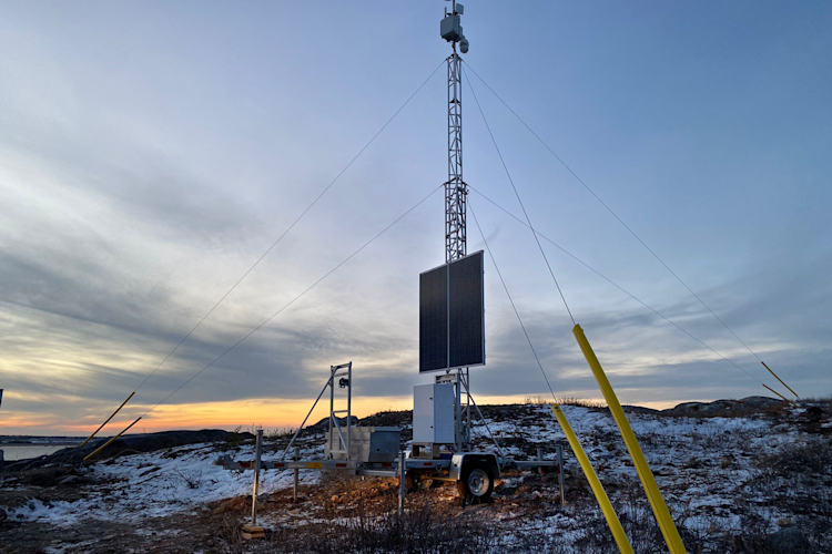 PBI's new mobile radar tower