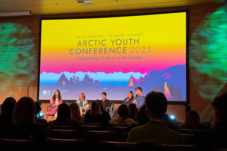 A presentation at the 2025 Arctic Youth Conference